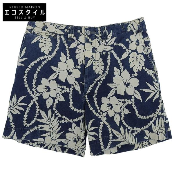 RRL ダブルアールエル インディゴ染め コットンツイル トロピカル