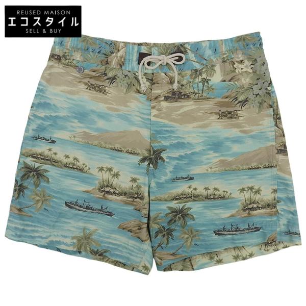 美品 RRL ダブルアールエル コットンナイロンツイル ハワイアン