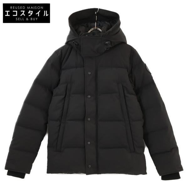 カナダグース 国内正規 3808MB WYNDHAM PARKA ウィンダムパーカ ブラック フーデッドダウンジャケット S CANADA GOOSE（カナダグース） 国内正規 3808MB WYNDHAM PARKA BLACK