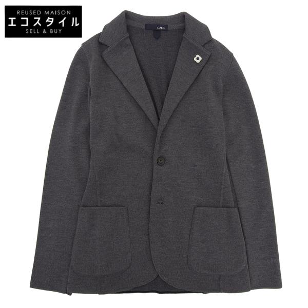 LARDINI（ラルディーニ） ウール100 2Bニットテーラードジャケット