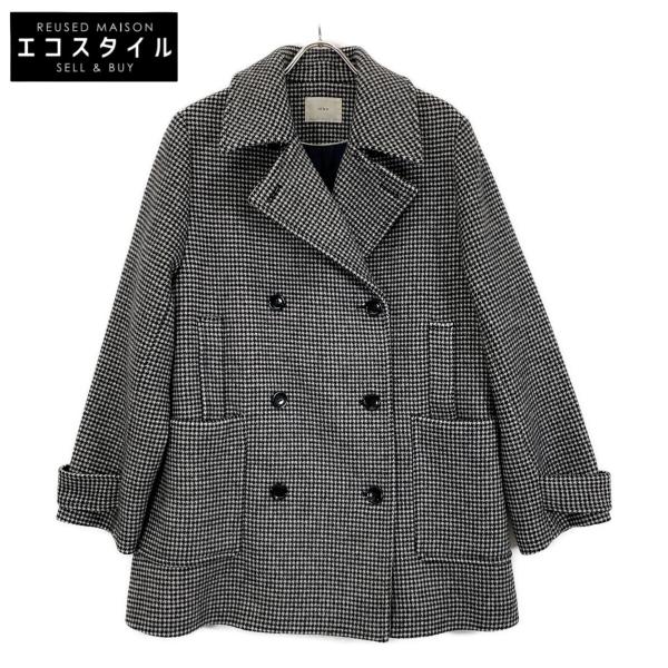 IENA イエナ　ジーロンラムPコート　ネイビー38 ジーロンラムPコート | イエナ(IENA) | マルイウェブチャネル