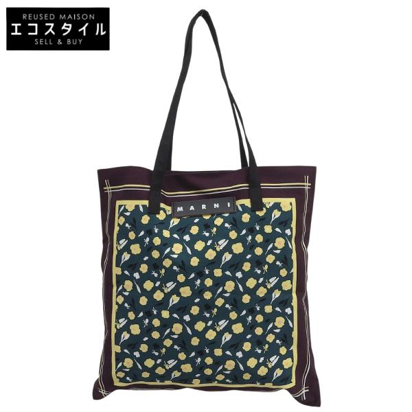 MARNI（マルニ） 美品 FLOWER CAFE キャンバス 花柄 バンダナトート