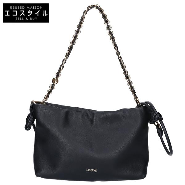ロエベ A411FCRX02 7240 ダークバーガンディ メローナパラムスキン フラメンコパース ミディアム3WAY LOEWE（ロエベ） 美品 A411FCRX02 7240 ダークバーガンディ メローナ