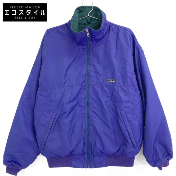 90s パタゴニア シェルドシンチラ ジャケット L 雪なし パープル patagonia（パタゴニア） 【雪なしタグ】90's 42101 パープル シェルド