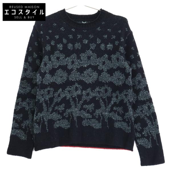 パラスパレス PKP0-3911D 総柄 ニットセーター O Pal'las Palace（パラスパレス） Pallas Palace PKP0-3911D 総柄