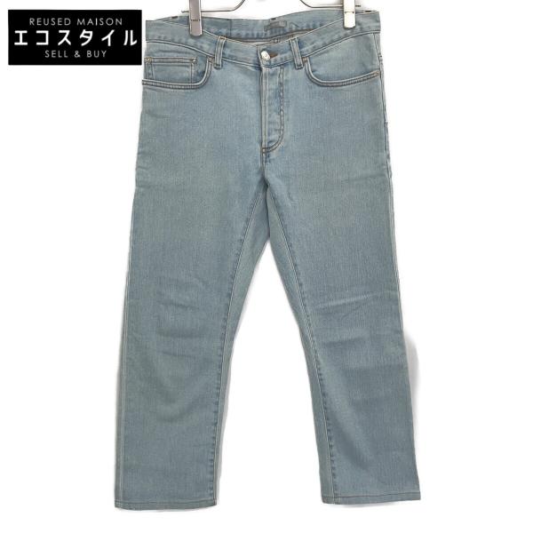 DIOR ディオール 863DS11T082X ライトブルー ジップフライデニムパンツ