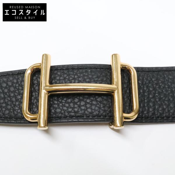 HERMES エルメス Y刻 ロワイヤル リバーシブル レザー ベルト 80cm