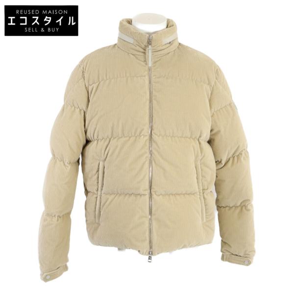 MONCLER モンクレール 23年製 BESBRE/ベスブレ ベージュ コーデュロイ パテッドダウンジャケット 4 MONCLER（モンクレール） 新品同様 23年製 BESBRE/ベスブレ ベージュ