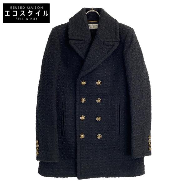 SAINT LAURENT PARIS サンローランパリ 581137 Y7D30 ブラック ウール