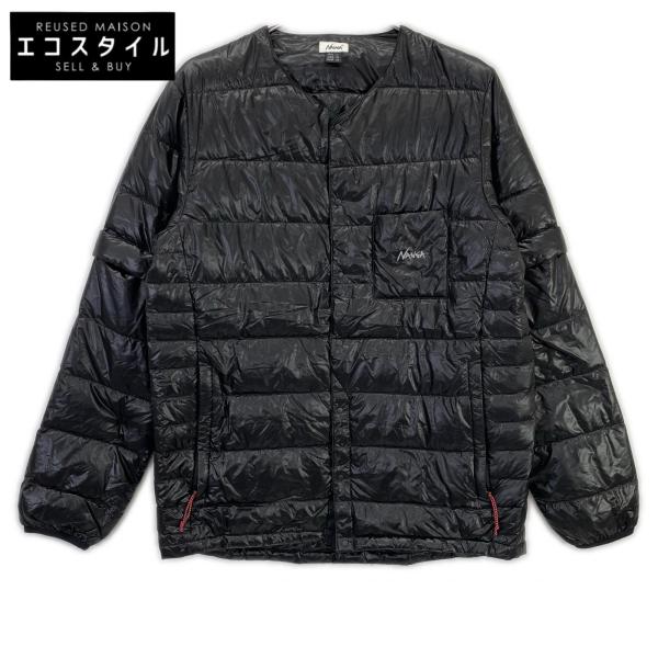 NANGA ナンガ ブラック インナー2WAYデタッチャブルダウンカーディガン ジャケット NANGA（ナンガ） ブラック インナー2WAYデタッチャブルダウン