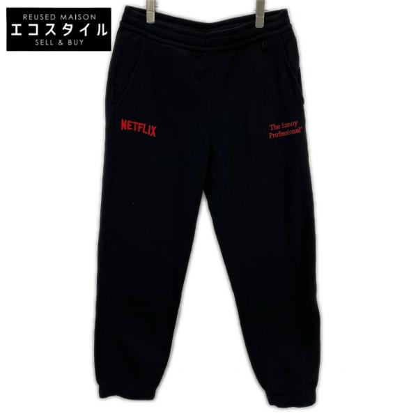 ennoy エンノイ 【×NETFLIX】23AW ブラック イージー スウェットパンツ M ennoy エンノイ 【×NETFLIX】23AW ブラック イージー スウェットパンツ