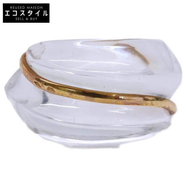 バカラ（Baccarat） 美品 K18 コキアージュ デザイン リング 指輪