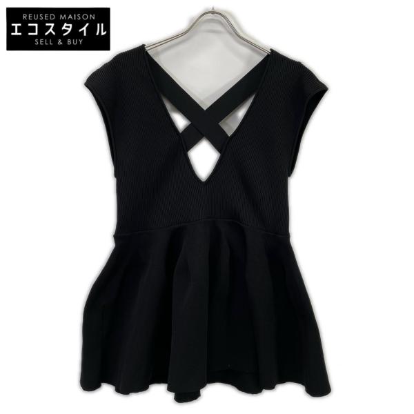 ADORE アドーア  531-4270811 24年製 ﾌﾞﾗｯｸ ｴｱｰｽﾄﾚｯﾁﾆｯﾄ 38 ADORE（アドーア） 531-4270811 24年製 ブラック エアーストレッチ