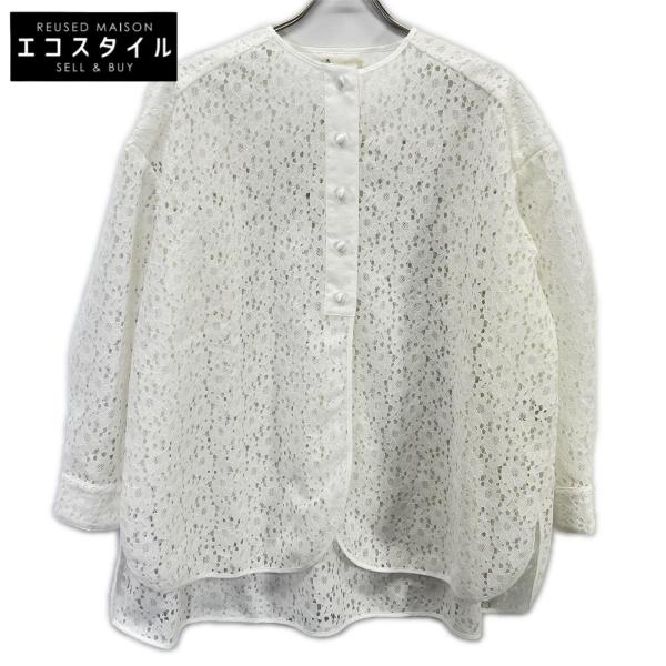 yori ヨリ 25AW YR21-25144AW ホワイト ポリエステル×レーヨン