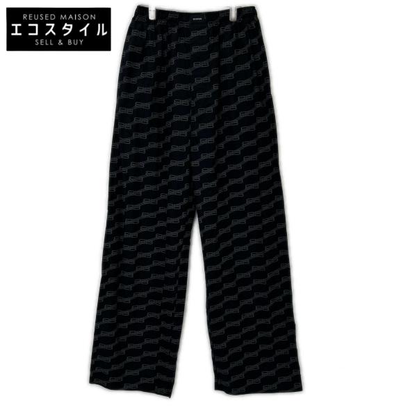 BALENCIAGA（バレンシアガ） 658883 22年 ブラック BBロゴ イージー