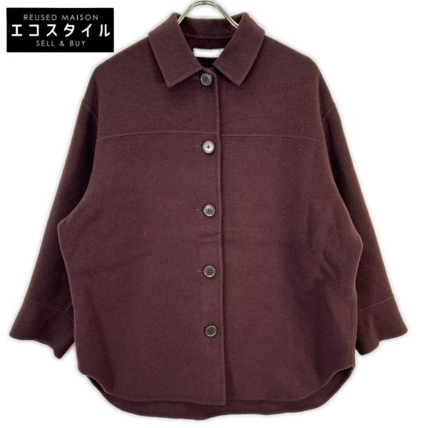 Ron Herman ロンハーマン TEN ボルドー ウールナイロン ジャケット ブラウン XS ジャケット ウール レディース 中古