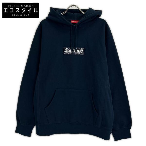 Supreme（シュプリーム） 新品未使用 19AW ネイビー Bandana Box Logo