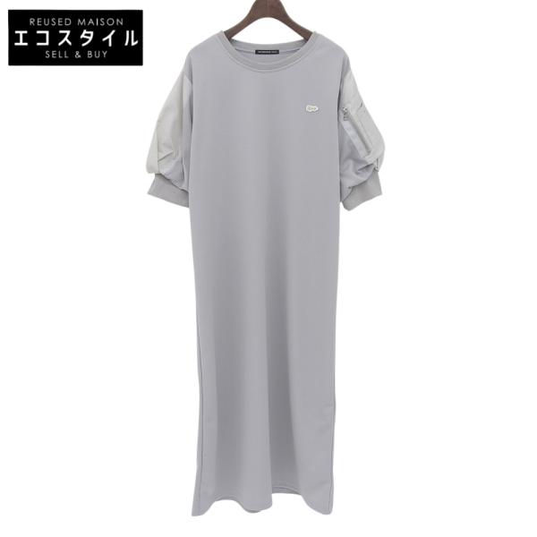 美品 VIVIENNE TAM ヴィヴィアンタム グレー ミニエンブレムパッチ