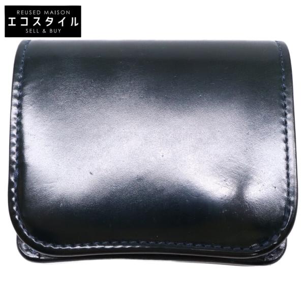 【未使用新品】ワイルドスワンズ　パーム　ホーウィンコードバン×型押しサドル WILDSWANS ワイルドスワンズ PALM NAVYxMAR パーム ホーウィンコード