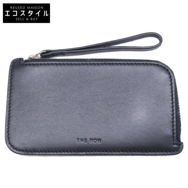美品 THE ROW ザ ロウ W1679 ZIPPED WALLET ジップドウォレット コイン