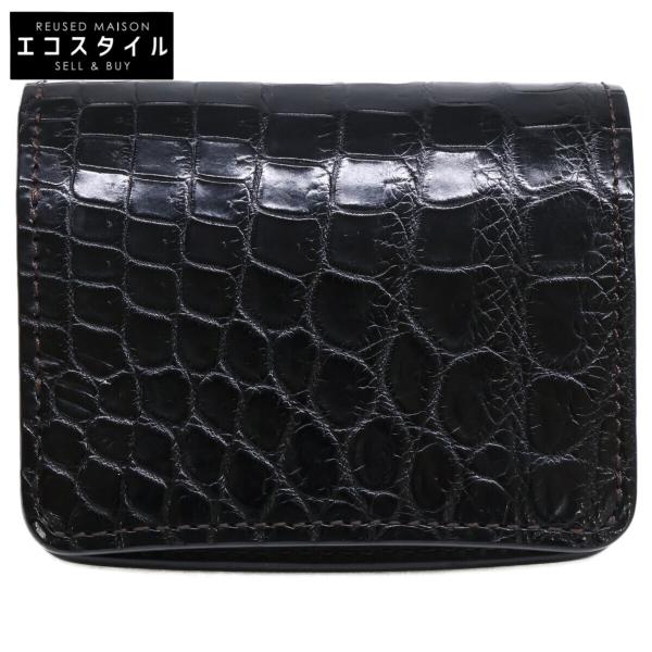 WILDSWANS ワイルドスワンズ KF-003/CRC/BK クロコダイル/サドルプル
