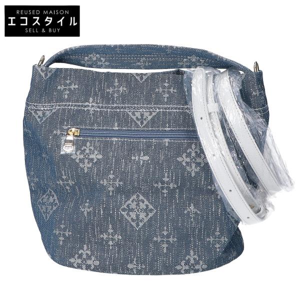 russet ラシット 【新品未使用】24SS Denim Jacquard デニムジャガード モノグラム バケツ型 russet（ラシット） 新品未使用 24SS Denim Jacquard デニムジャガード