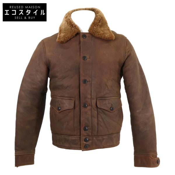 RRL 23AW シアリング 限定コレクション ムートン レザー RRL ダブルアールエル 23AW 782911160001 シープスキン シアリング
