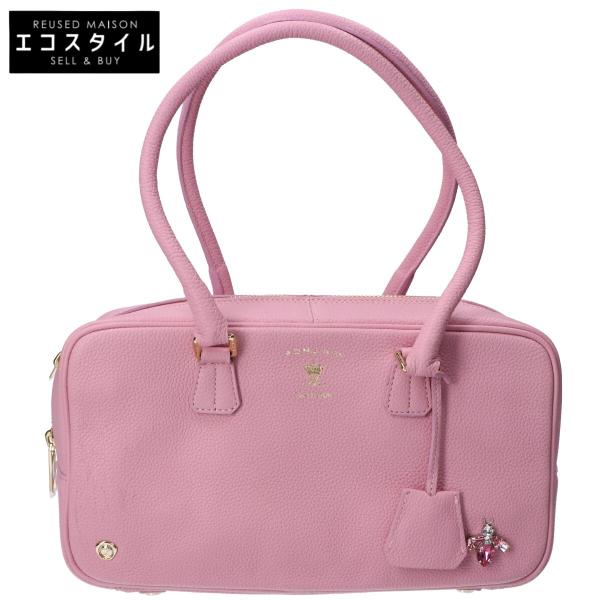 【新品】ADMJ THE BEE 子牛革モーツァルト スクエアボストンバッグ A.D.M.J. Accessoires De Mademoiselle ADMJ THE BEE モーツァルト
