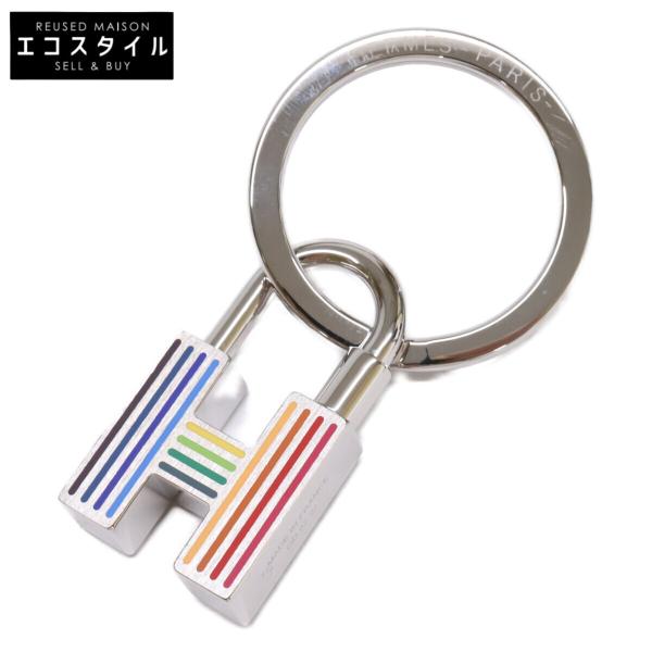 新品同様 HERMES エルメス H077309FP クイズ・レインボー Hモチーフ