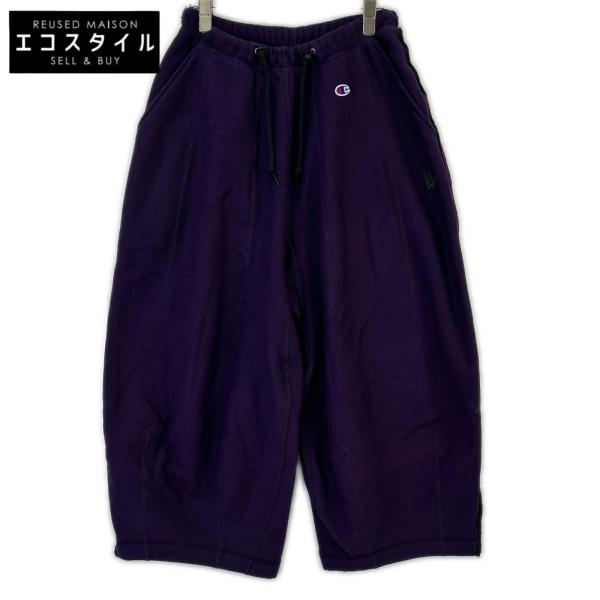 needles ニードルズ 【×Champion×BEAMS BOY】CWSS202 パープル ヒザデルパンツ S Needles（ニードルス） ニードルズ 【×Champion×BEAMS BOY】CWSS202