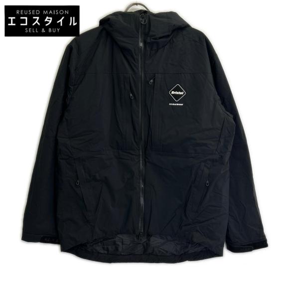 FCRB ナイロン フーデッド ブルゾン ジャケット ブラック Sサイズ F.C.Real Bristol（エフシーレアルブリストル） F.C.Real Bristol FCRB