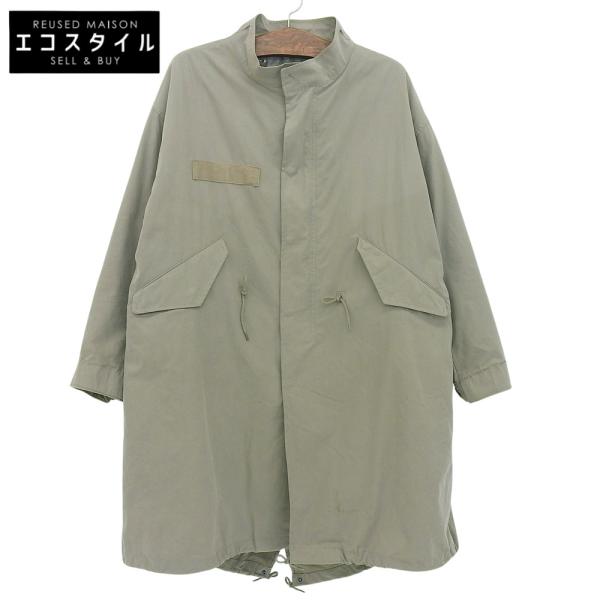 美品 FREAK'S STORE フリークスストア M65 LINER SET モッズコート ライナーセット コットン ナイロン コート メンズ カーキ ｓ