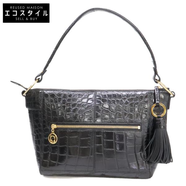 極美品✨BEAUGRAND トートバッグ ワンショルダー ボーグラン JRA 美品/ BEAUGRAND ボーグラン JRA ソフトクロコダイル タッセル付 2WAY