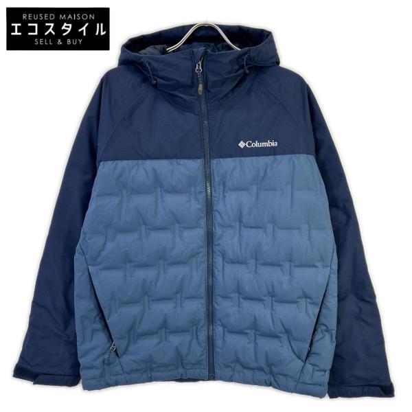 columbia コロンビア 223WE5083 ブルー Grand Trek 2 ダウンジャケット ブルー M ジャケット ナイロン メンズ 中古