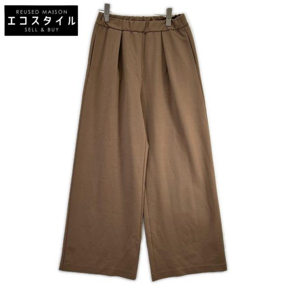 美品/  MUSE ミューズ 25AW PRIMEWOOL PONTE ワイドパンツ 36 レディース