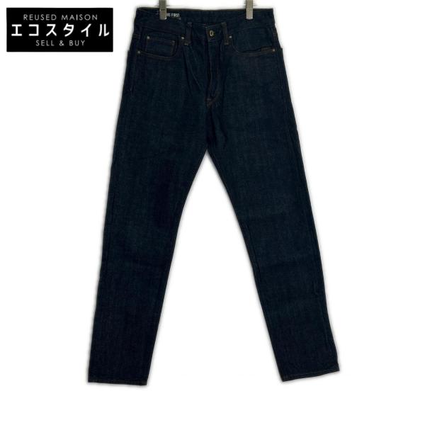 ジースターロゥ US FIRST AUTHENTIC TAPERED インディゴ ボタンフライ メンズ