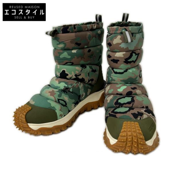 MONCLER モンクレール ｘBILLIONAIRE BOYS CLUB 【美品/23AW】Trailgrip Apres Boots GORE-TEX カモフラ ブーツ 43 MONCLER（モンクレール） 美品/23AW MONCLER xBILLIONAIRE BOYS CLUB