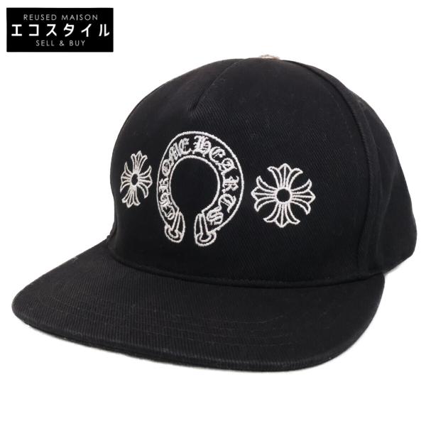 クロムハーツ Chrome Hearts ホースシューベースボールキャップ Chrome hearts クロムハーツ 2238-304-2712 Horseshoe Cross Baseball