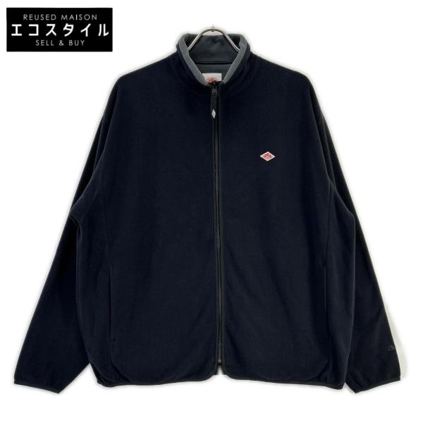DANTON ダントン DT-C0130 PWP ブラック POLARTEC FLEECE STAND ZIP JACKET フリースジャケット 42 DANTON ダントン DT-C0130 PWP ブラック POLARTEC FLEECE STAND ZIP