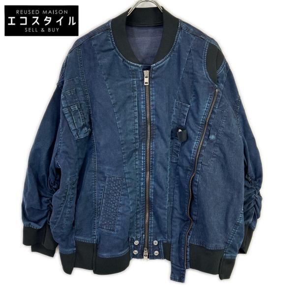 DIESEL ディーゼル A02521 インディゴ D-FRANKIE-SP ジップアップ ミリタリージャケット X S DIESEL（ディーゼル） A02521 インディゴ D-FRANKIE-SP ジップアップ