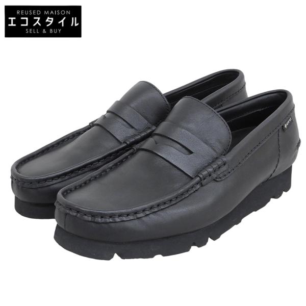 Clarks クラークス 美品 別注 50周年記念 カーフレザー GORE-TEX WallaBeams Loafer シューズ メンズ ブラック 6 1/2 6 1/2(UK) Clarks（クラークス） 美品 BEAMS別注 50周年記念 カーフレザー GORE