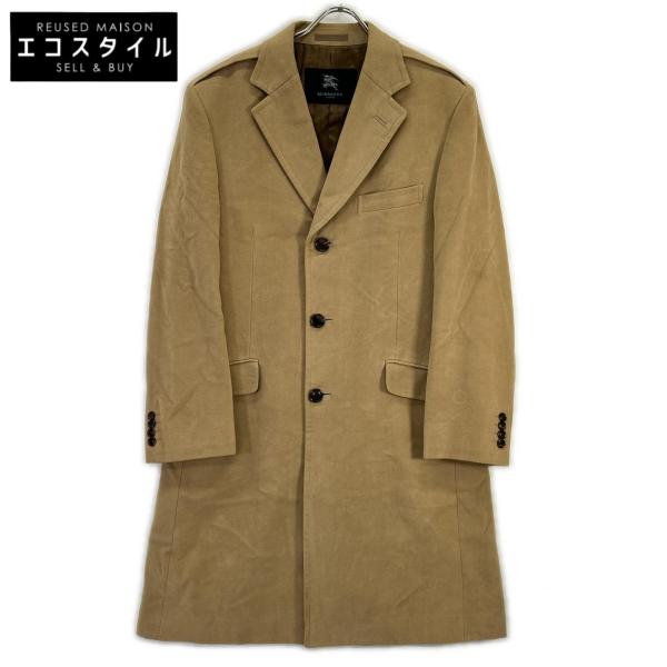 【美品3X/L】バーバリーロンドン チェスターコート アンゴラ混 Aライン 黒 Burberry LONDON バーバリーロンドン ブラウン アンゴラブレンド ロゴ