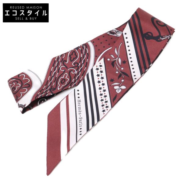 HERMES エルメス ツイリー アマゾンの祭典 リボンスカーフ HERMES（エルメス） 新品同様 H064217S 06 Festival des Amazones