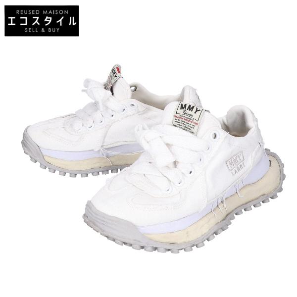 Maison MIHARA YASUHIRO メゾンミハラヤスヒロ A14FW704 LARRY / ORIGINAL SOLE CANVASLOW-TOP ラリーキャンバス スニーカー 37