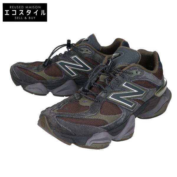 NEW BALANCE ニューバランス U9060PH スエード/メッシュ ドローコード ローカットスニーカー 27.5 メンズ