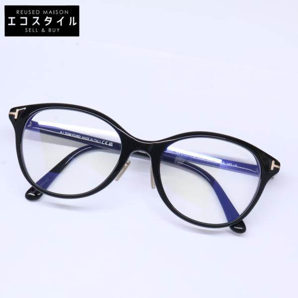 TOM FORD（トムフォード） 新品未使用 ブラック×ゴールド キャッツアイ
