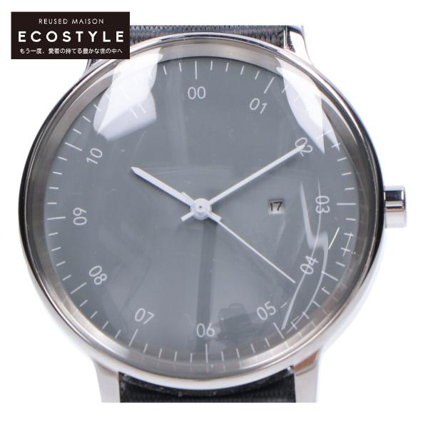 【希少】　サザレ　sazare クォーツ　箱付　01.01.00 グラフペッパー サザレ×グラフペーパーのコラボウォッチはシンプル際立つ無機質グレー