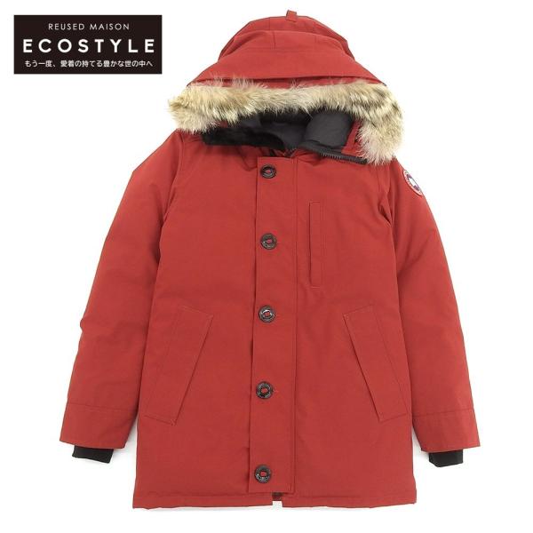 カナダグース 3438JM ジャスパー ダウンジャケット レッド サイズM CANADA GOOSE カナダグース ジャスパー ダウンコート メンズ