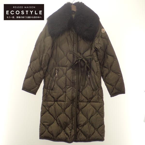 美//国内正規 MONCLER モンクレール CEANOTHU ファーカラー付 美//国内正規 MONCLER モンクレール CEANOTHU ファーカラー付