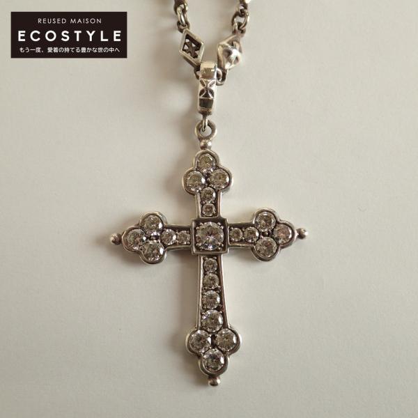 Loree Rodkin P055-886 LARGE GOTHIC CROSS PENDANT・L3819-800 MIXED